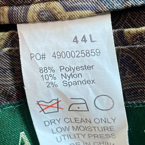 Lauren Ralph Lauren 44L Golden Brown Fine Wale Corduroy Blazer Jacket Sport Coat - Picture 4 of 7